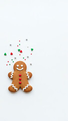 Obraz premium gingerbread man cookies