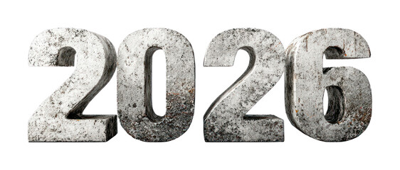 PNG Rustic metallic numbers display.