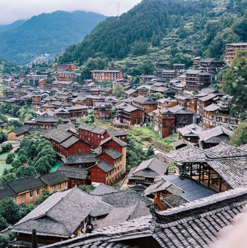Miao/Hmong Village in China (Xijiang Xianhu Miaozhai 西江千户苗寨)