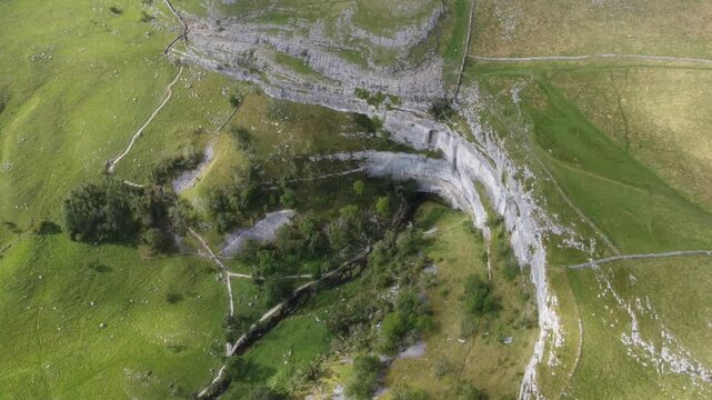 malham cove en Angleterre