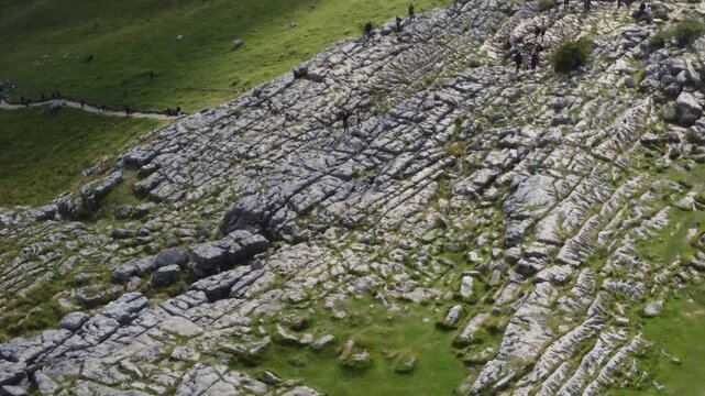 malham cove en Angleterre