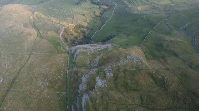 malham cove en Angleterre