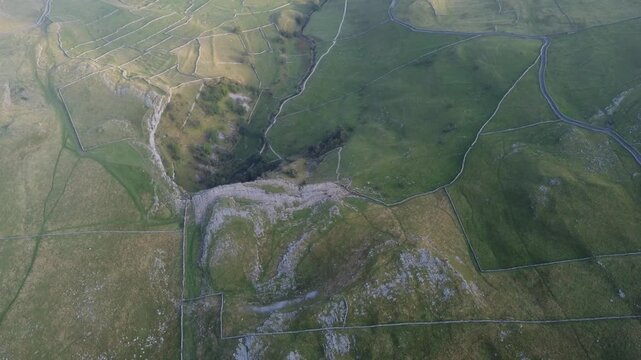 malham cove en Angleterre