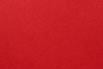 Red Textured Paper Background with Natural Fiber Pattern Surface