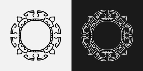 black and white logo for art emblem