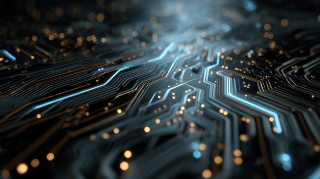 Elegant network of data flow through interconnected technology patterns