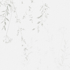 Delicate watercolor botanical digital paper floral background in soft basic nude beige tones