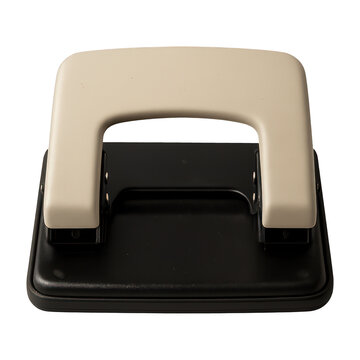 PNG Classic metal paper punch tool.
