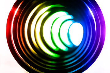 abstract background with colorful circles