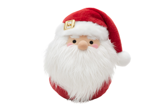 Festive Santa Claus Plush Decoration Holiday Season
