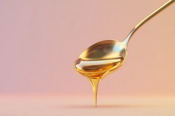 The ladle scooped up golden light that flowed out like soup.