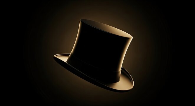 Top hat is a classic headwear accessory often associated with vintage fashion formal events and theatrical performances representing elegance style and a touch of old-fashioned charm it can be used i