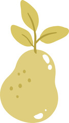 Golden Pear Graphic