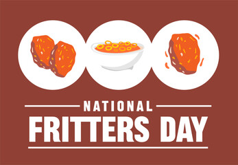 National Fritters Day with delicious fritters