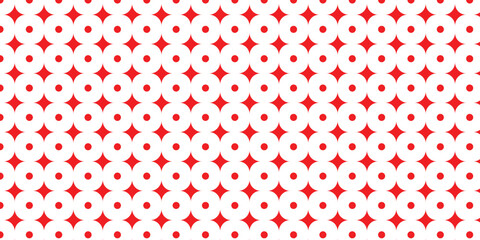 simple red star and dot pattern for banner poster background.