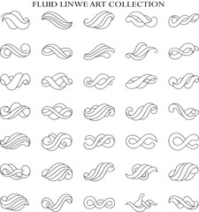 Abstract Fluid Design with Smooth Flowing Colors