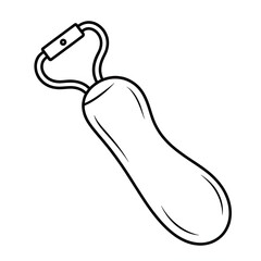 peeler coloring page line art