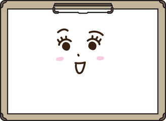 笑顔のバインダー・署名板キャラクター