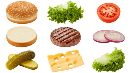 Craft your perfect burger with fresh ingredients for ultimate flavor