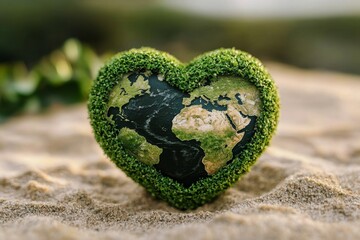 Embracing Sustainability: The Heart of Our Planet.