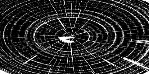 wood grungy abstract texture background with chaotic black ink splatters. scratches and scattered stains on a white surface. the design feels raw, distressed, and messy.