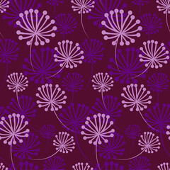 flower floral pattern seamless vector leaf texture 