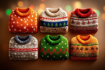 Festive holiday sweaters for cozy Christmas celebrations, offering warmth and style for unforgettable family moments during winter festivities