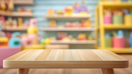Fototapeta premium Colorful Playroom Filled With Toys Sets a Cheerful Scene for Kids to Explore and Enjoy Their Favorite Games and Activities