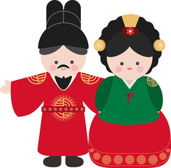 조선시대 임금님과 왕비