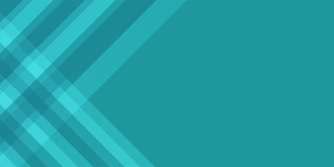 Abstract geometric dark-blue and green background. Modern rectangle shape concept. Simple header. Vector illustration