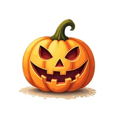 Fototapeta premium Smiling Jack O’ Lantern – Halloween Art