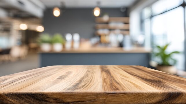 Clean Product Display Table in Modern Tech Startup Presentation Space With Natural Daylight