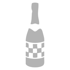 Champagne bottle icon