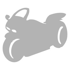 Motorcycle silhouette