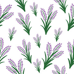 Fototapeta premium Floral Seamless Pattern For Design And Textile Use
