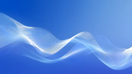 BlueAbstractWaveBackground