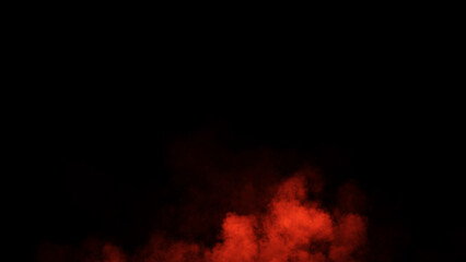 Abstract smoke, fog on isolated black background, creating a mysterious and backdrop, creating a dreamy, atmospheric effect for artistic