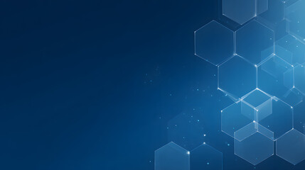 BlueHexagonalDigitalNetwork