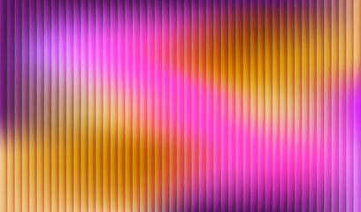 Vibrant abstract striped background with vertical lines in pink, yellow, purple