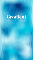 Dynamic blue gradient abstract background with undulating fluid waves design