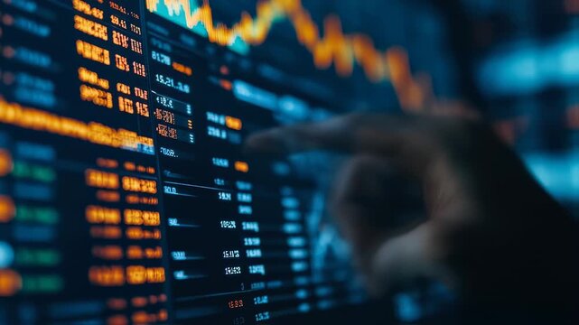 Analyzing Stock Market Data with Touchscreen Interface for Informed Decisions