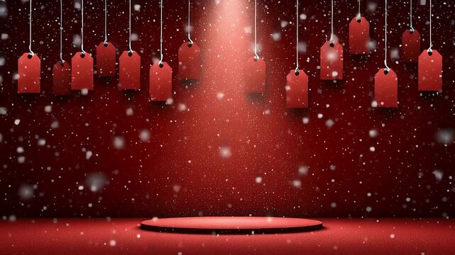 Luxe flatlay of gold and white Christmas ornaments, pinecones, gift box, ribbons, and dried florals on neutral backdrop. Elegant holiday still life