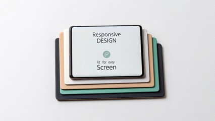 Responsive Design Concept with Devices, Focusing on Flexibility for Every Screen Size and User Experience in Modern Web Design