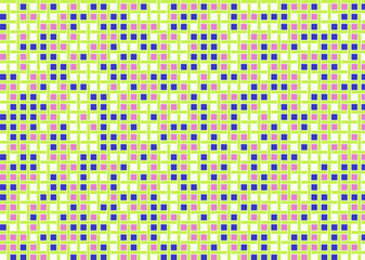 幾何学的なタイル模様 背景