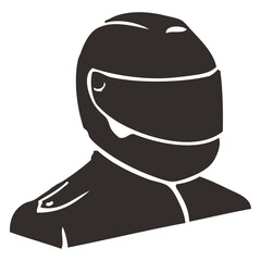Motorcyclist Silhouette