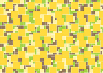 幾何学的なタイル模様 背景