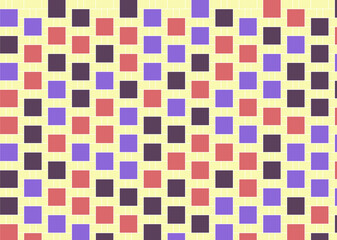 幾何学的なタイル模様 背景