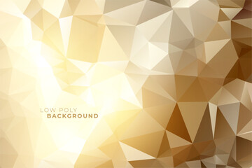 abstract and modern low poly pattern background for presentation