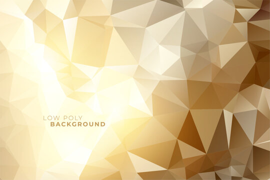 abstract and modern low poly pattern background for presentation