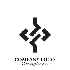 Obraz premium Sleek Electrical Logo Symbol on a Clean White Background for Modern Branding Design Elements Art